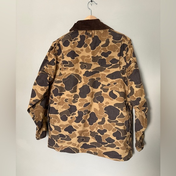 Vintage SAFTBAK jacket men’s duck camo hunting field chore coat 70s 80s Rare - Picture 3 of 16